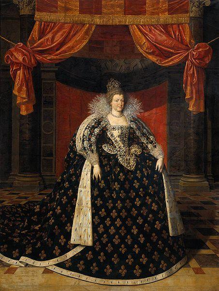 Frans Pourbus Portrait of Marie de Medici oil painting image